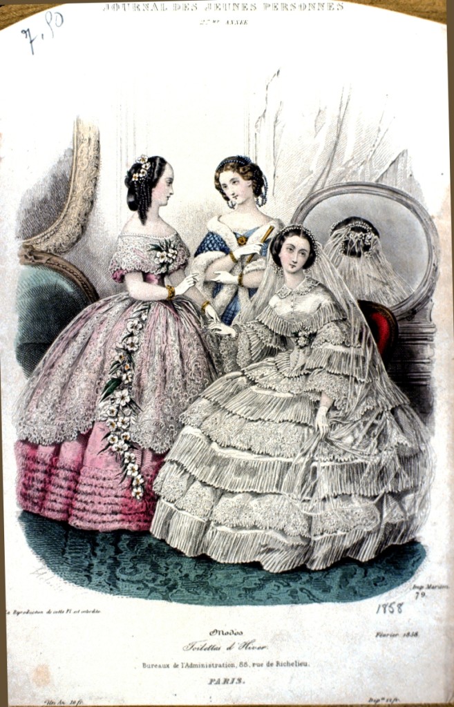 From Godey’s Lady’s Book; photography courtesy of June Burns Bové.