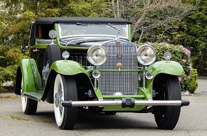 Achieving one of the top numbers, $577,500, of the day was lot 143, a 1931 Cadillac V-16 Lancefield Convertible Victoria with coachwork by Lancefield of England. This car was owned by the same family for more than 60 years before coming to the United States in the 1990s. It was then that the car underwent a full restoration and was finished in a two-tone black and green. According to the catalog, “This car represents an opportunity to own a unique piece of automotive history”.