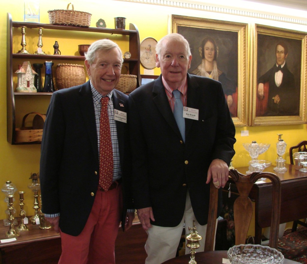 Co-managers of the show Dave Raymond, left, and Bob Brandt. They have been managing the show for seven or eight years.