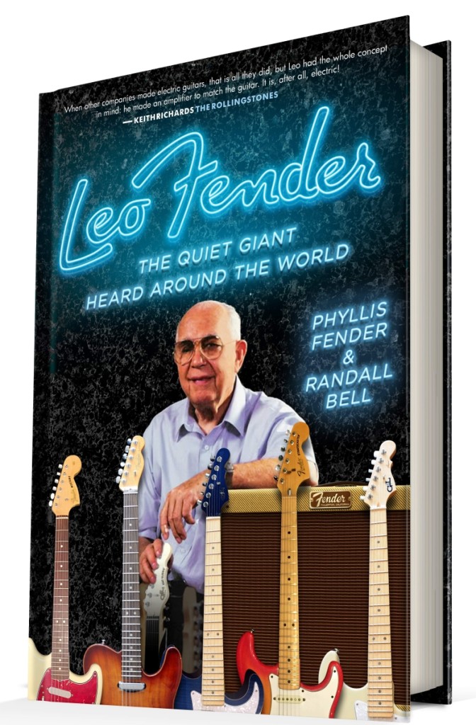 Leo Fender: The Quiet Giant Heard Around the World, with co-author Randall Bell, PhD, will be available on Amazon the first week of November.