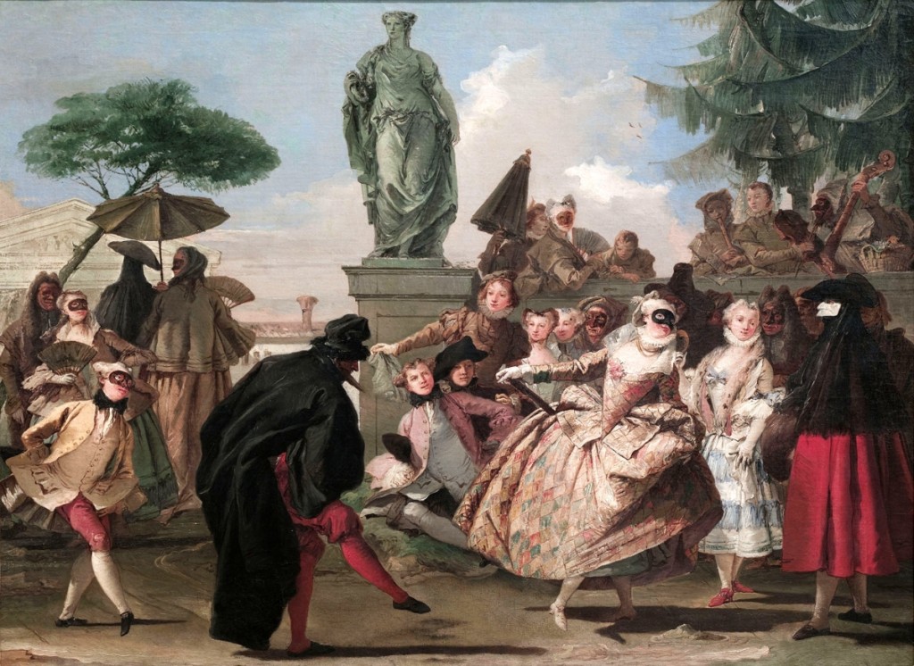 “The Charlatan” by Giandomenico Tiepolo (1727–1804), 1756. Oil on canvas, 31¾ by 42-  inches. Museu Nacional d’Art de Catalunya