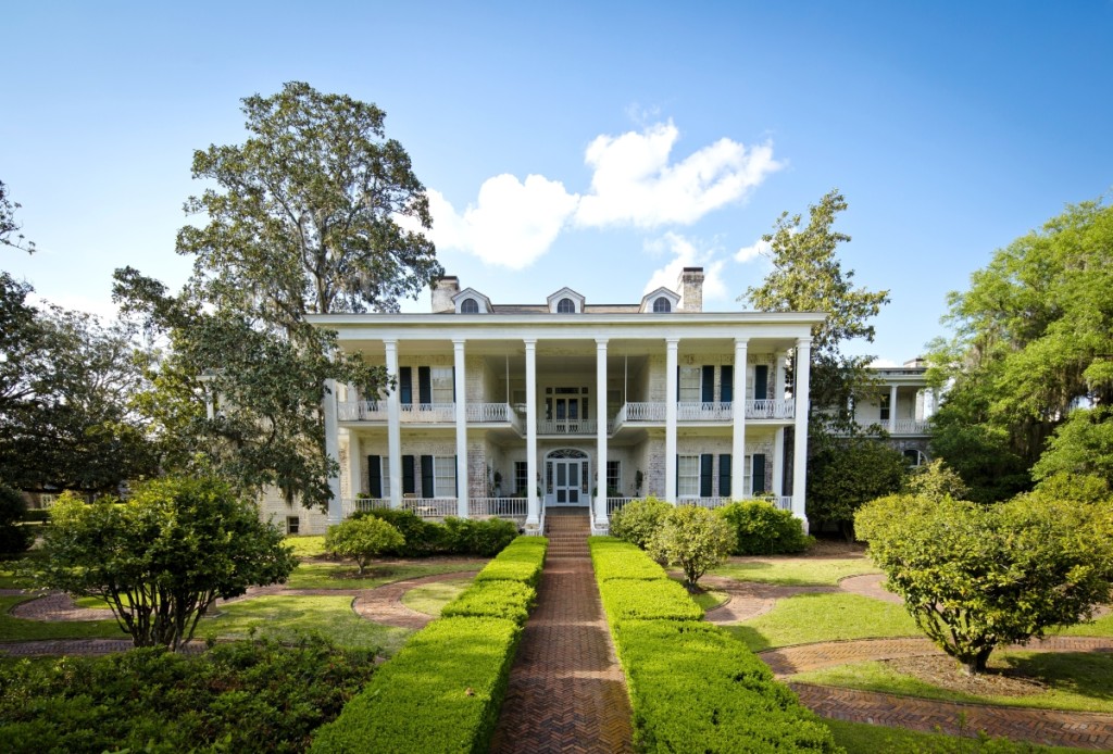 The main house at Pebble Hill Plantation, completed in 1936, was designed by architect Abram Garfield (1872–1958), youngest son of President James Garfield.