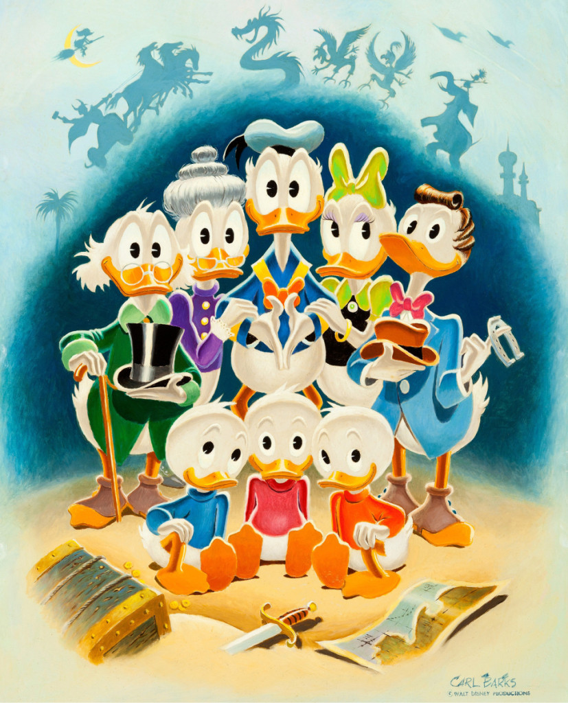 Duck Family Portrait