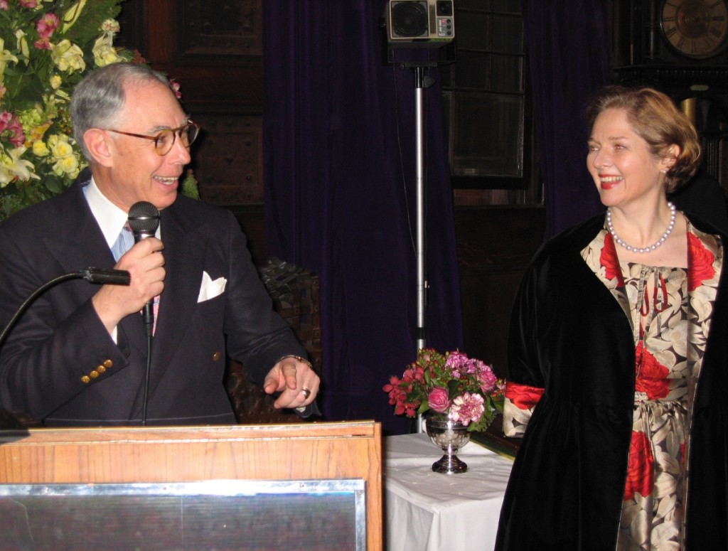 The Winter Antiques Show chairman worked closely over the years with the fair’s executive director, Catherine Sweeney Singer.