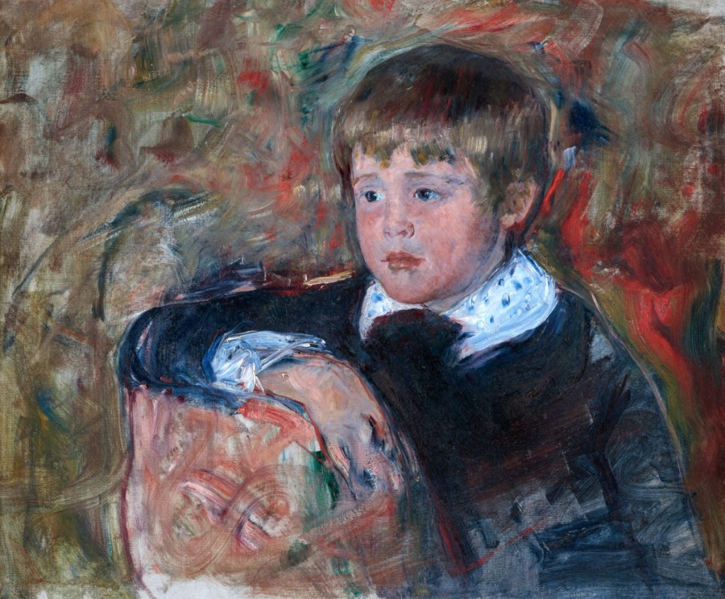 “Portrait of a Child (Master Robert K. Cassatt),” by Mary Cassatt, circa 1882–83, oil on canvas, 19¾ by 24¼ inches, the Elizabeth A. Keck Collection, photo courtesy Sotheby’s.