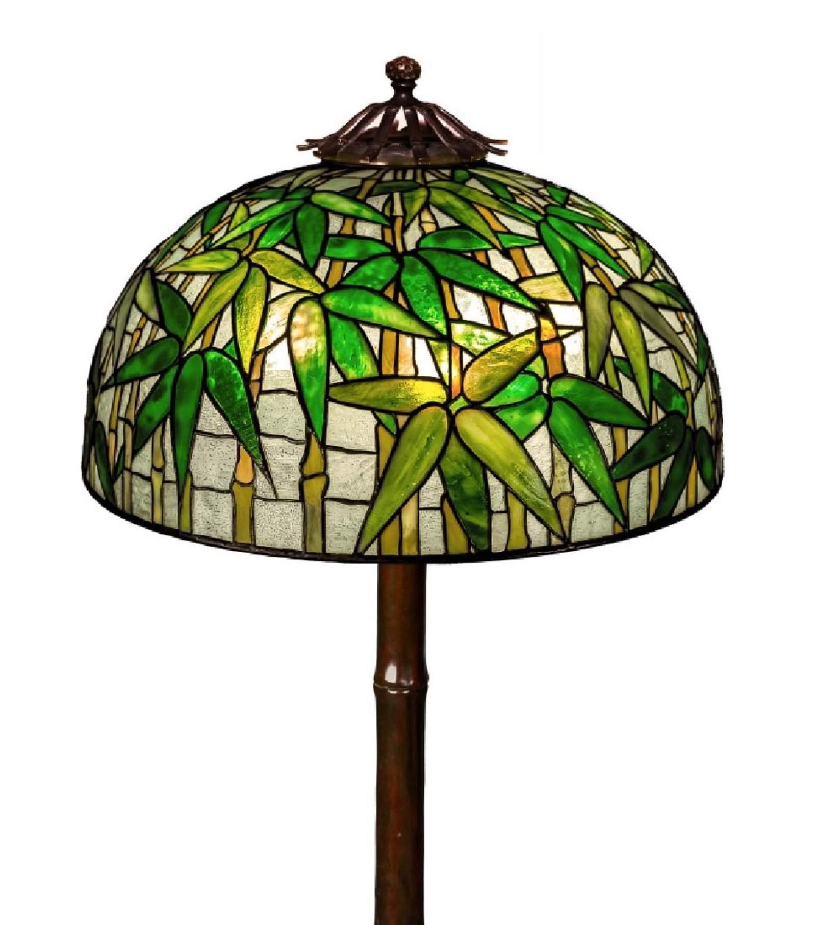 Rare Tiffany ‘Bamboo’ Floor Lamp Lights Up To $241,900 At Cottone