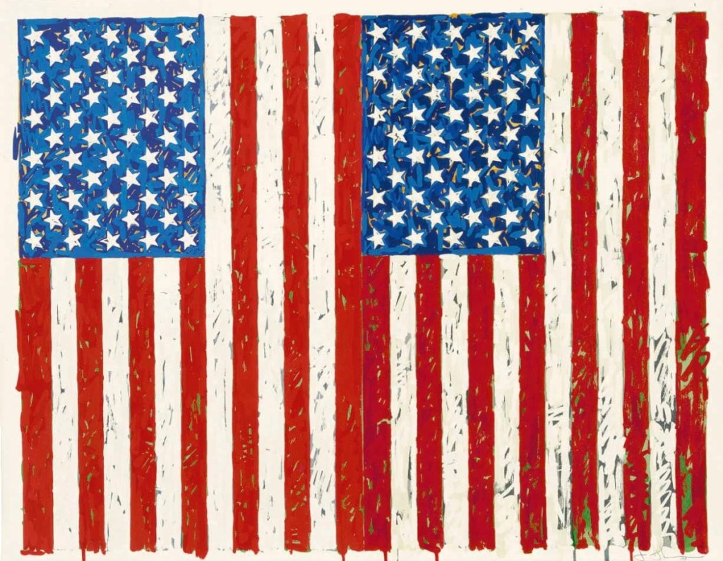 AB Sotheby's Jasper Johns Flags