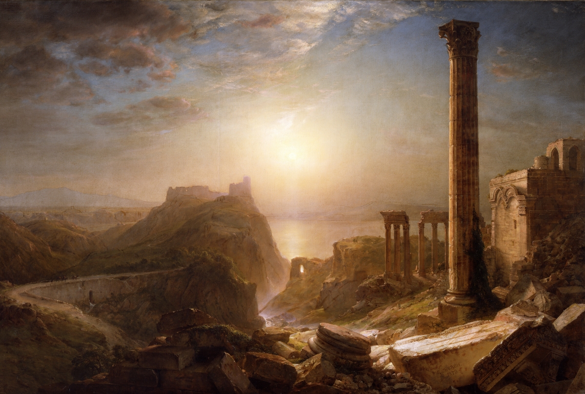 “Syria by the Sea,” 1873. Oil on canvas. Detroit Institute of Arts.
