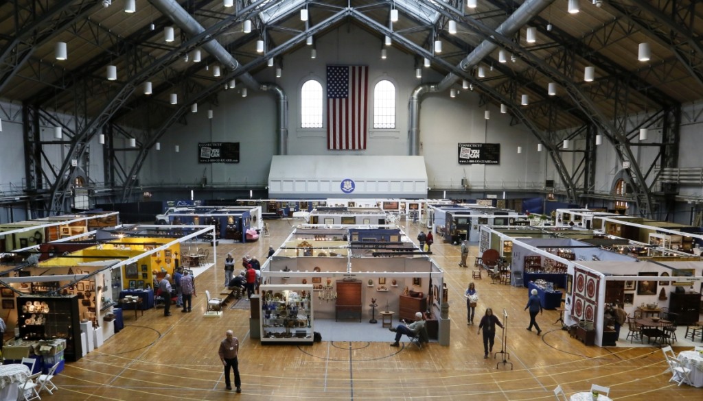 The Hartford Armory has a long tradition of housing premiere antiques shows. The ADA/Historic Deerfield show currently has 40 dealers committed and expects to sign more for its October 20–21 edition.