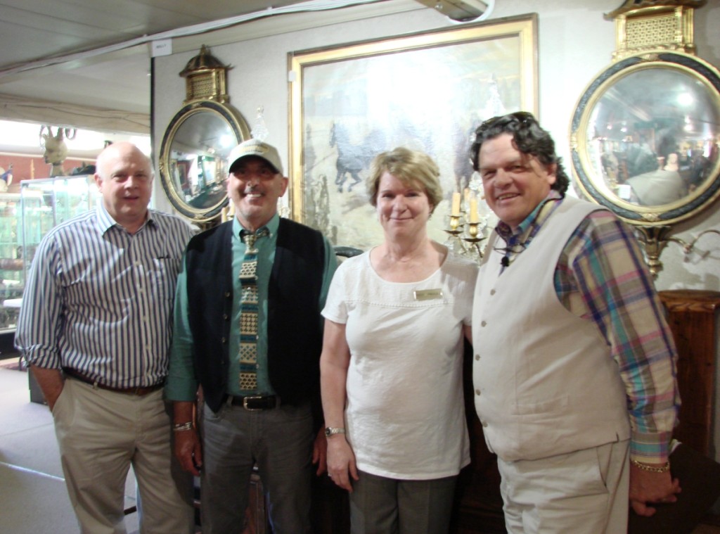 From left to right: John Botero, vice president; Dave Robichaud, new chief operating officer; Paula Houst, new chief financial officer; and Kaja. This group will plan and steer the company’s future development.