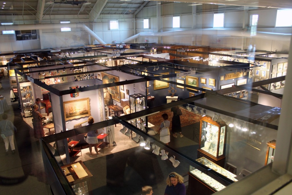 The 2018 Nantucket Summer Antiques Show, at the Boys and Girls Club of Nantucket.