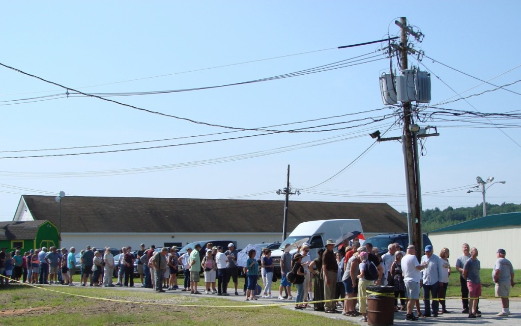 “We had 475 people come through the gate, even on a brutally hot day,” said Rachel Gurley.”It was great crowd and our dealers were, too.”