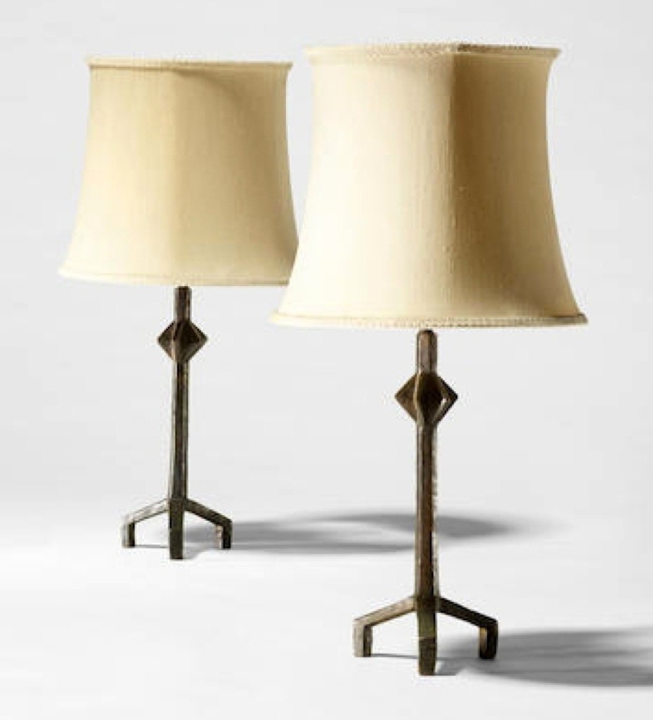 A recent highlight from the department was a pair of Alberto Giacometti Etoile lamps, which sold for for $225,000 in the December 2017 sale.