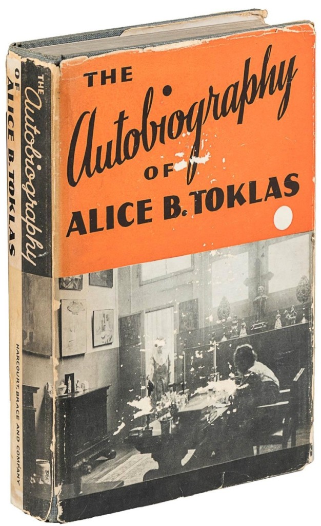 Autobiography of Alice B Toklas