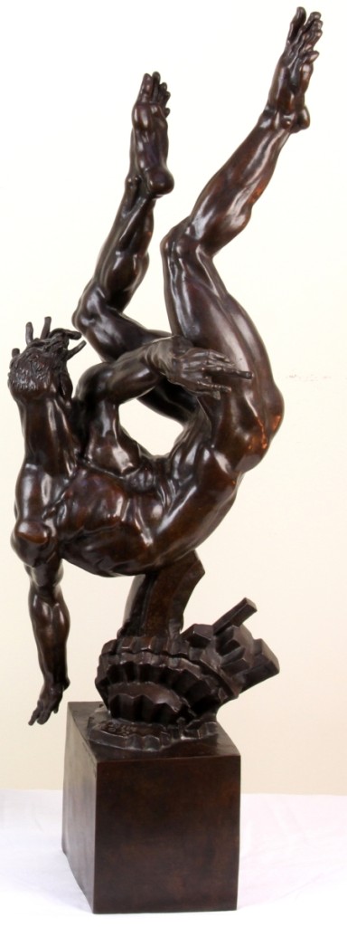 This sculpture by Donald de Lue (1897–1988), “Phaeton,” was the sale’s top lot, finishing at $22,800.