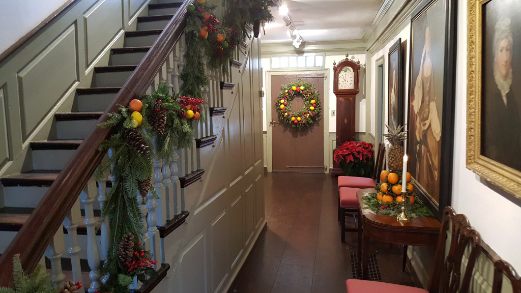 Decorations in the Joseph Webb House are typical of the early Twentieth Century. Courtesy Webb-Deane-Stevens Museum.