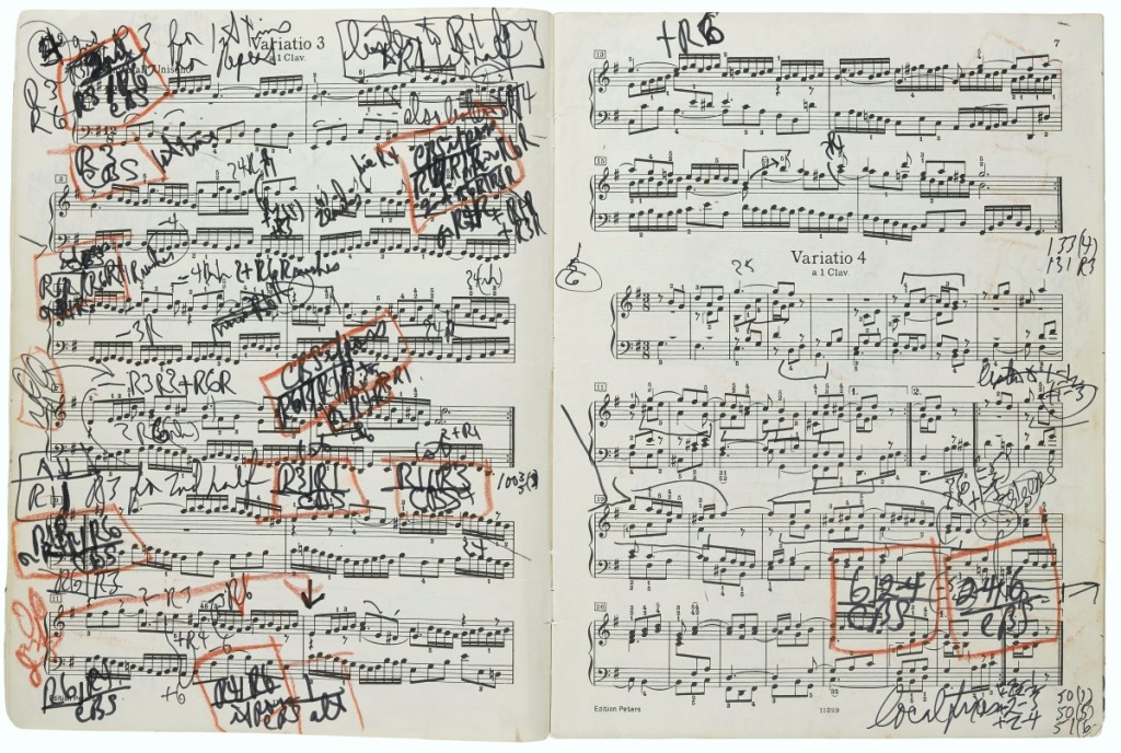 AB Bonhams Glenn Gould Score