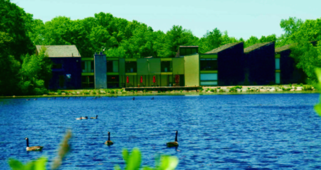 Fuller Craft museum in summer2