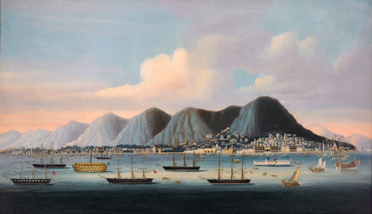 VO Chin Exp10005 A View of Hong Kong from the Harbor