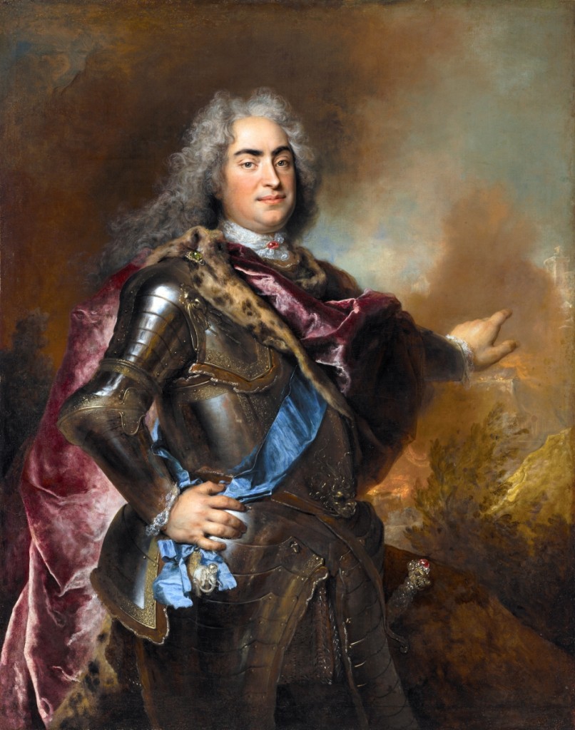Nicolas de Largillière (French, 1656–1746), “Augustus the Strong, Elector of Saxony and King of Poland,” about 1715,   oil on canvas. Purchase: William Rockhill Nelson Trust, 54-35.