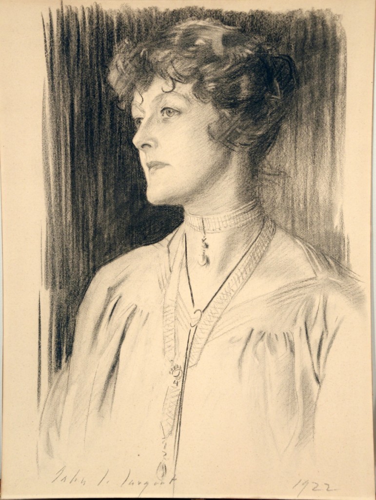 The highest selling drawing was this 1922 portrait of Ethel Sanford by John Singer Sargent, which squeaked past its high estimate ($20/40,000) to finish at $42,700.