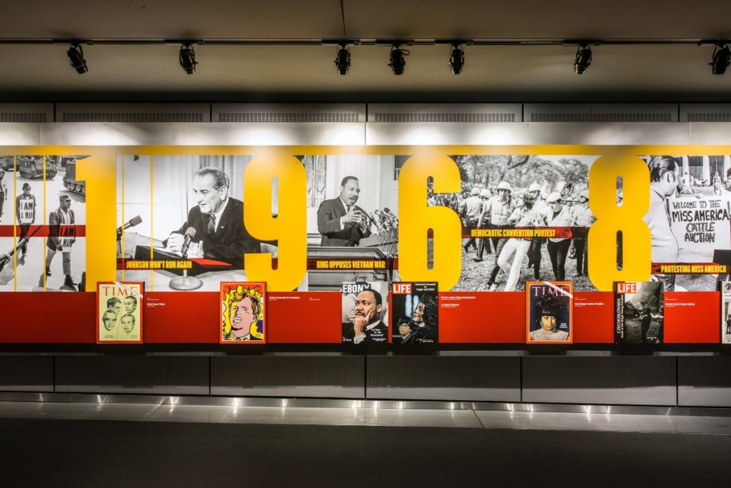 Newseum Museum, “1968: Civil Rights at 50.” Photo Credit: Kevin Allen/Newseum.