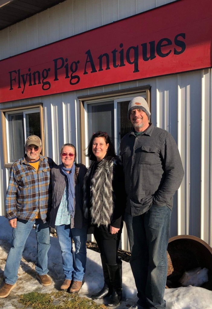 Left to right, Paul Casucci, Kris Casucci, Roxanne Reuling and Ian McKelvey