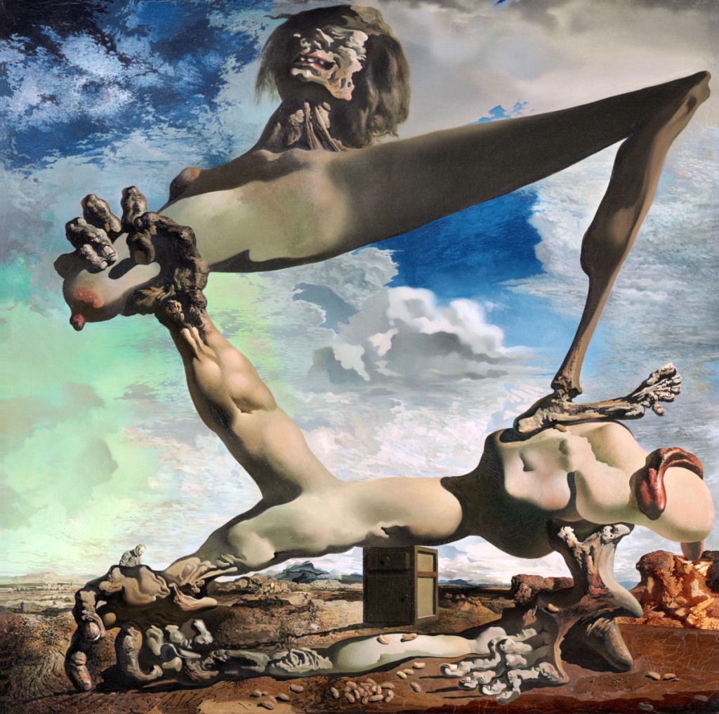 “Soft Construction with Boiled Beans (Premonition of Civil War)” by Salvador Dalí, 1936. Philadelphia Museum of Art: The Louise and Walter Arensberg Collection, 1950 ©Salvador Dalí, Fundació Gala-Salvador Dalí, Artists Rights Society.