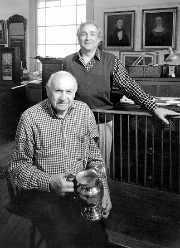 “My son and I feel it’s time for professional dealers to be self-regulated and to insist on a better level of knowledge,” Zeke Liverant, seated in his shop with his son, Arthur, said in 1984.