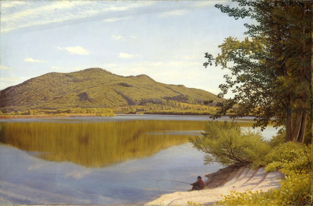 “Mount Tom” by Thomas Charles Farrer, 1865. Oil on canvas, 16 by 24¼ inches. John Wilmerding Collection.