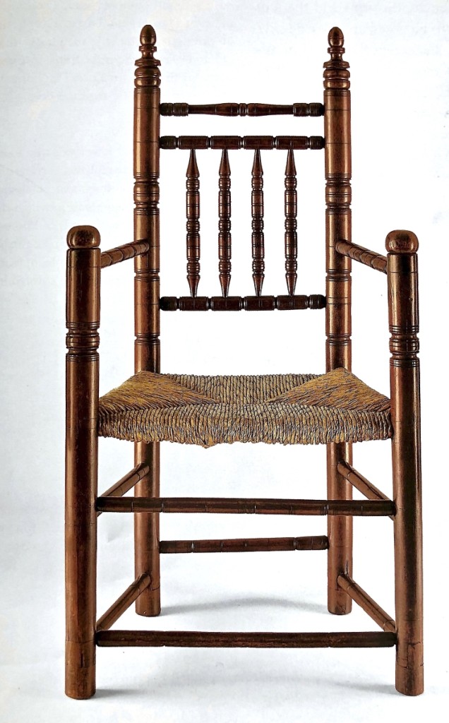 Figure 2: Bolles Spindle-back Carver-type Great Chair. Photo courtesy of Metropolitan Museum of Art.