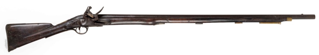 Pattern 1769 land service musket, Board of Ordnance, London or Birmingham, England, circa 1769–75. Walnut, iron, steel and brass. Museum Purchase. Photo courtesy of The Art Museums of Colonial Williamsburg.