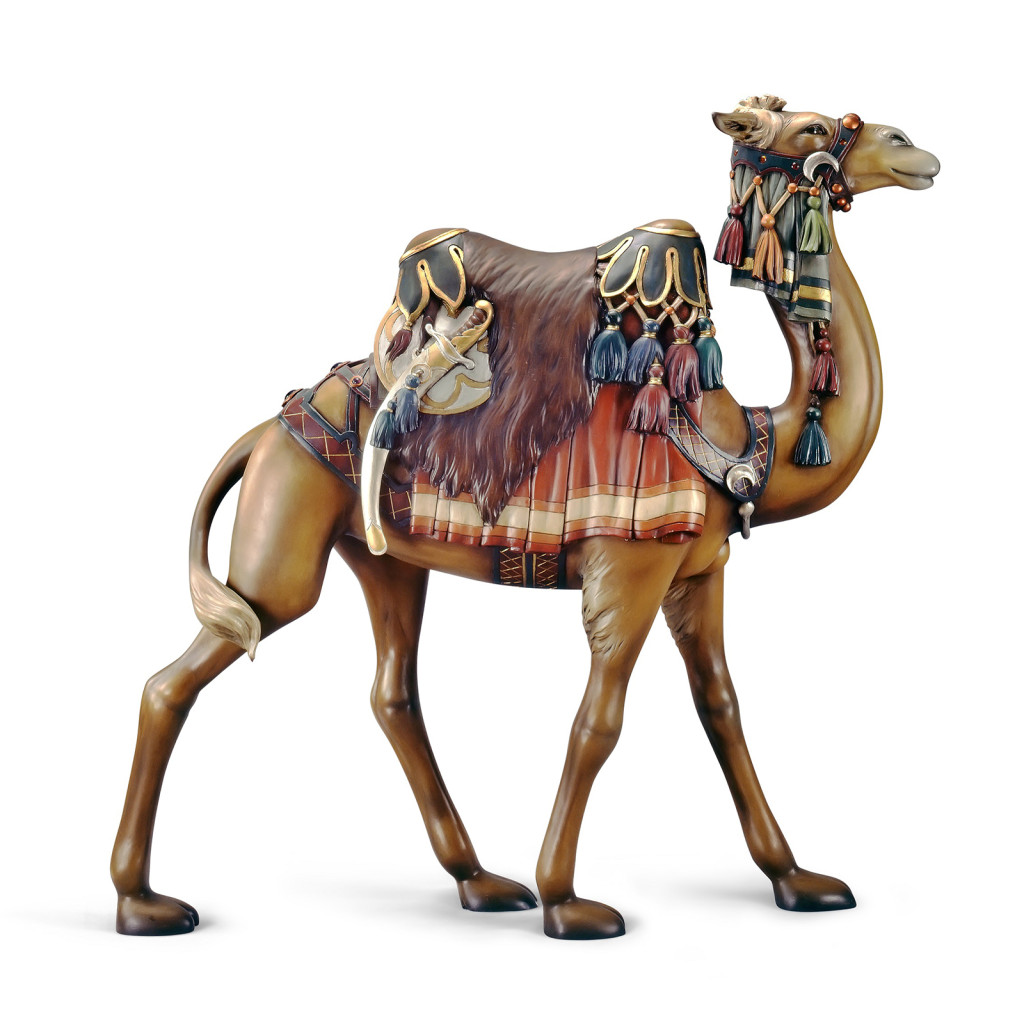 One of the top lots of the sale was this rare Allen Herschell Company outside row stander Camel, North Tonawanda, N.Y., circa 1924, painted by Nina Fraley, which sold for $93,825.