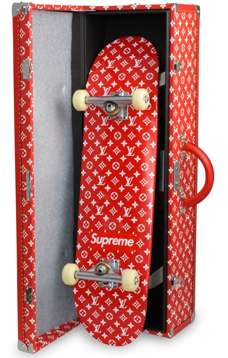 Sotheby's Supreme Skatedeck Auction/Louis Vuitton Drop