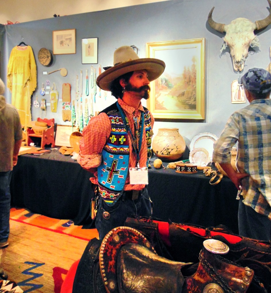 Exhibitor Taylor Tomlin, with Jeff Hengesbaugh’s Calabaza.