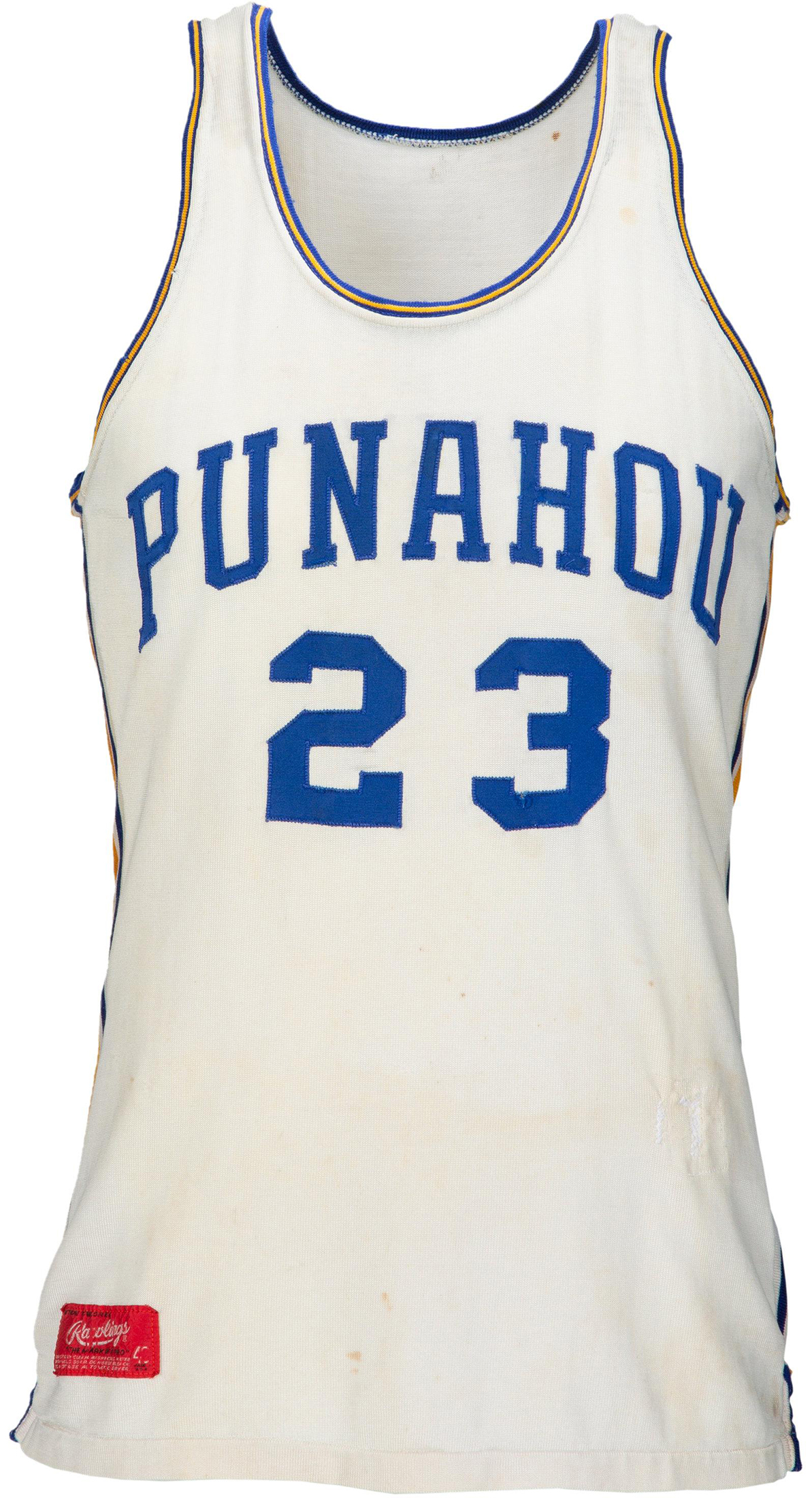 Obama s High School Basketball Jersey Sinks A Three Pointer At Heritage AuctionsAntiques And The Arts Weekly