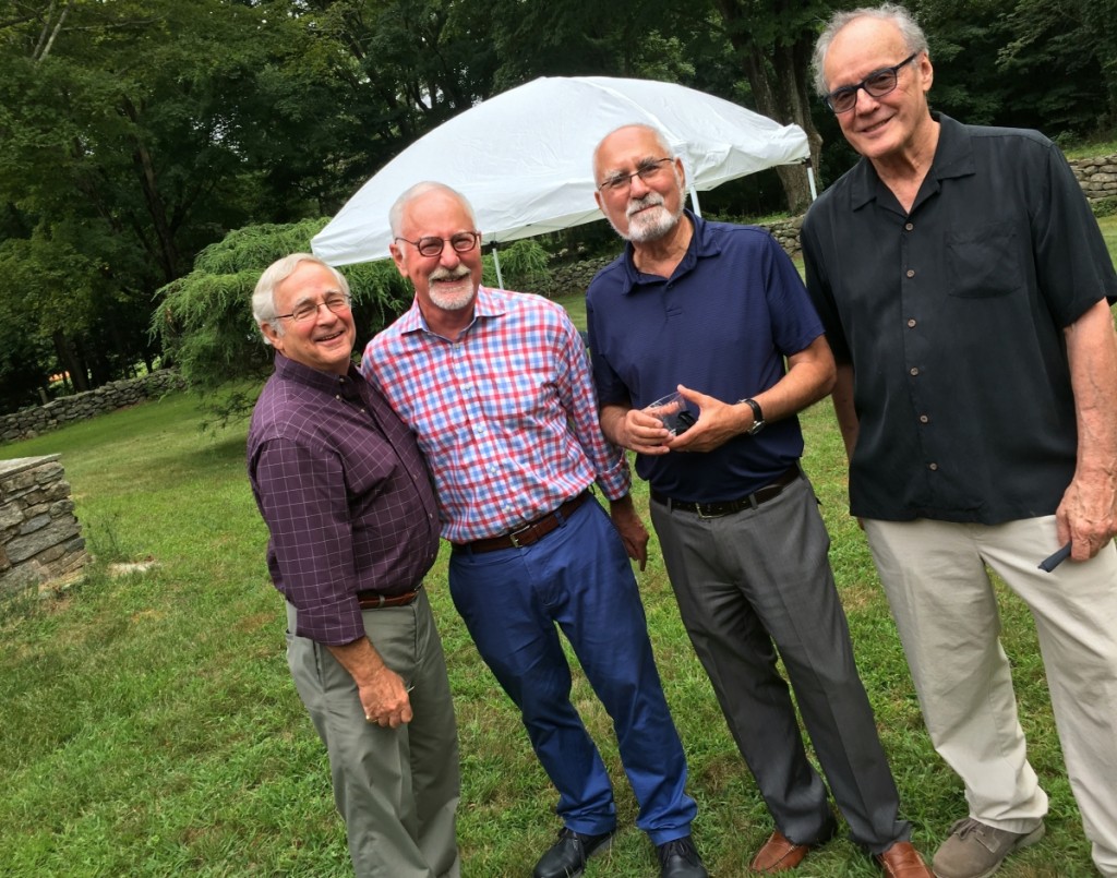 From left, Arthur Liverant, Stephen Fletcher, Sam Herrup and Ron Dion.