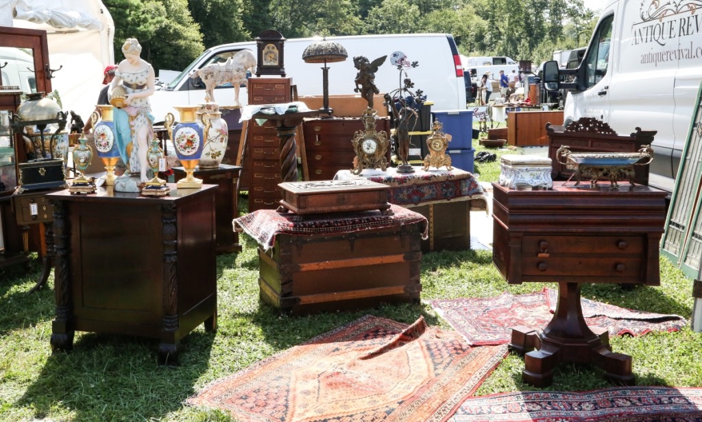 Continental taste was on show at Antique Revival, Big Flats, N.Y. —Dealer’s Choice