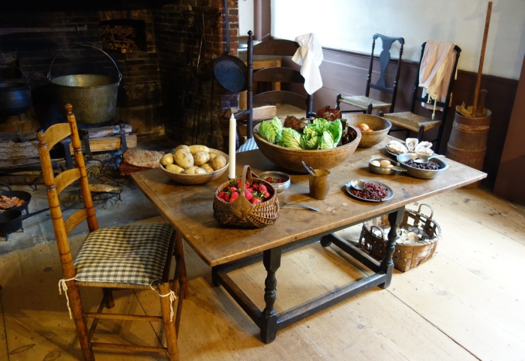 Deane House kitchen.