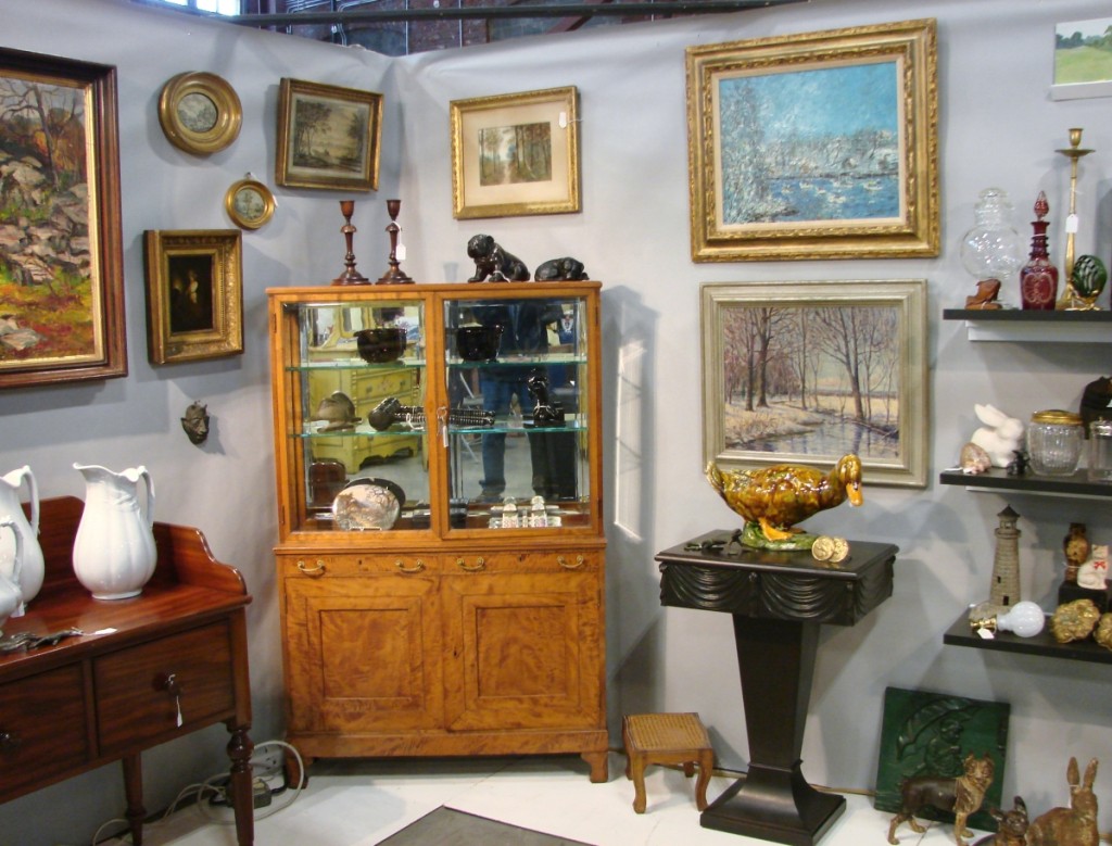 Debbie Turi, Roseland, N.J., really liked this small Biedermeier display cabinet. Circa 1870, she priced it $1,850.