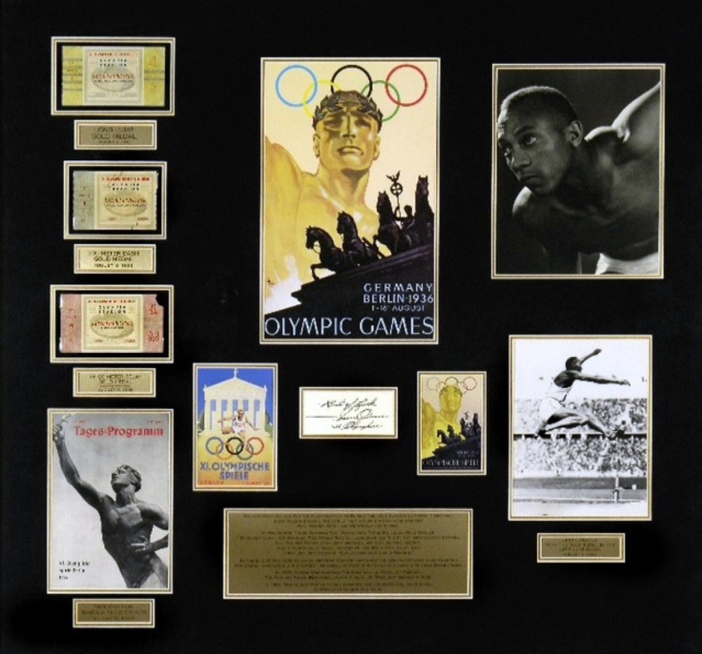 Jessie Owens, 1936 Olympics, Midwest collection.