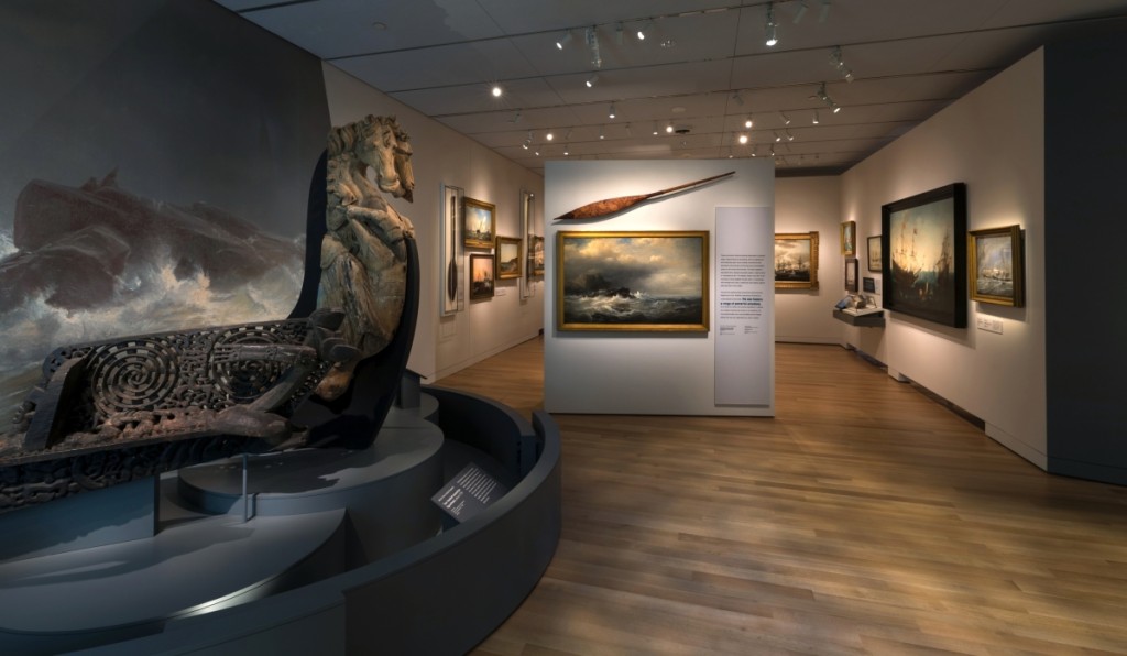 Installation view of the Maritime gallery. © 2019 Peabody Essex Museum. Kathy Tarantola photo.