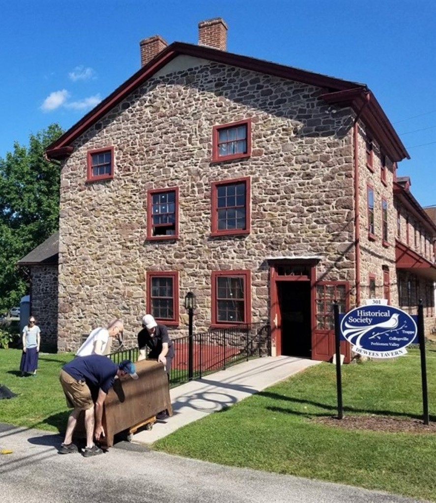 The earliest section of Dewees Tavern dates from the mid-1700s. Over the years, the building served as a tavern, boarding house, polling place and stagecoach stop.