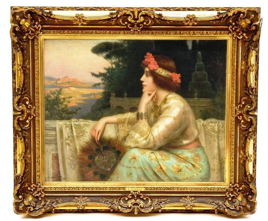 AB Caddigan Fuster oil on canvas