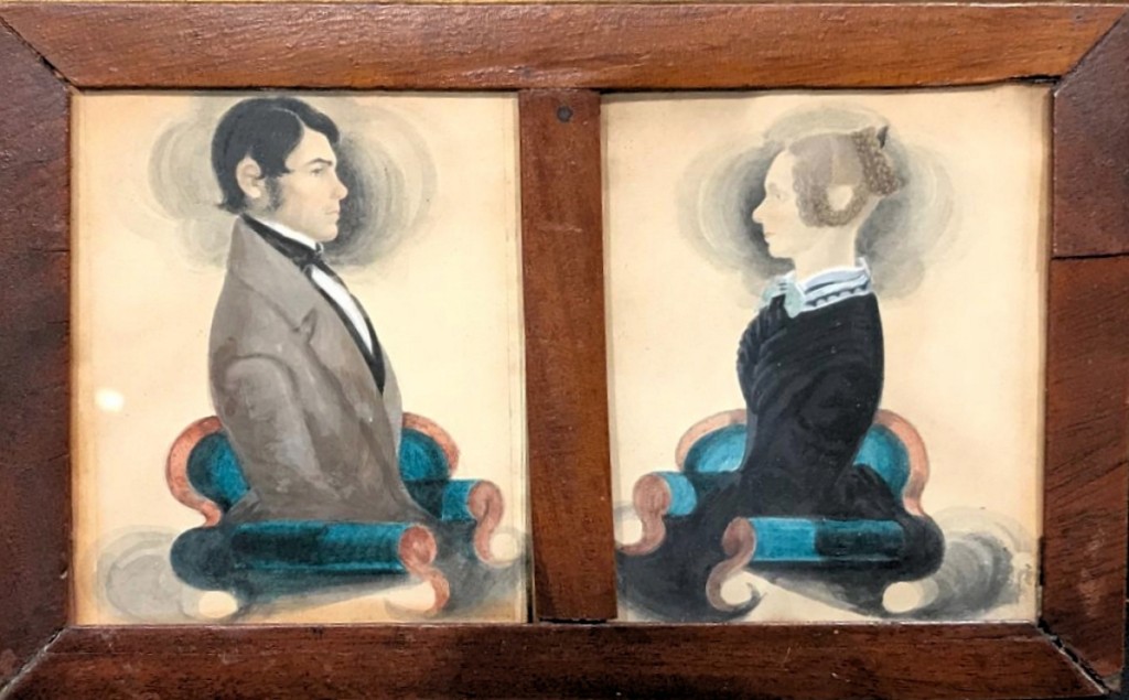 AB Coyle's miniature portraits