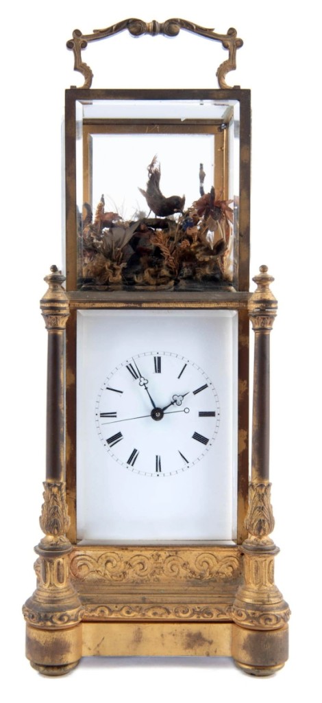 AB Cordier Bird Automaton clock