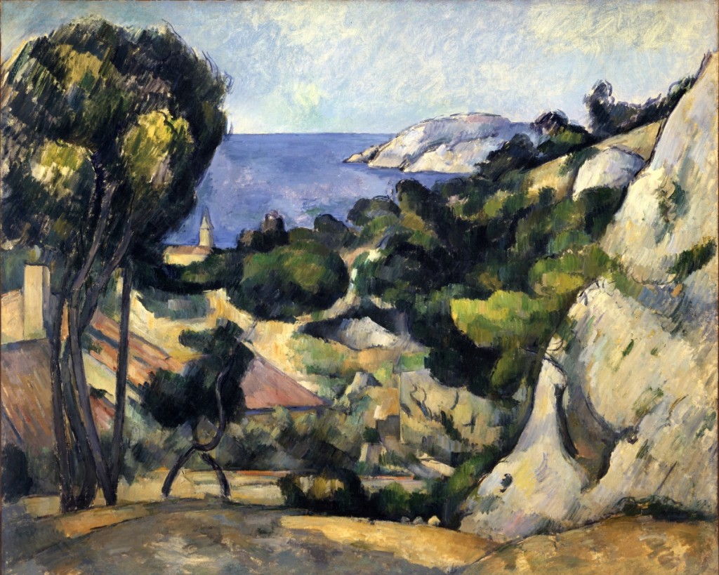 “L’Estaque” by Paul Cézanne, 1879–83. Oil on canvas. The Museum of Modern Art, New York. The William S. Paley Collection.