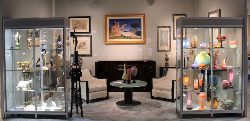 Martell Gallery, Coral Gables, Fla., was at the Palm Beach Show for the first time.