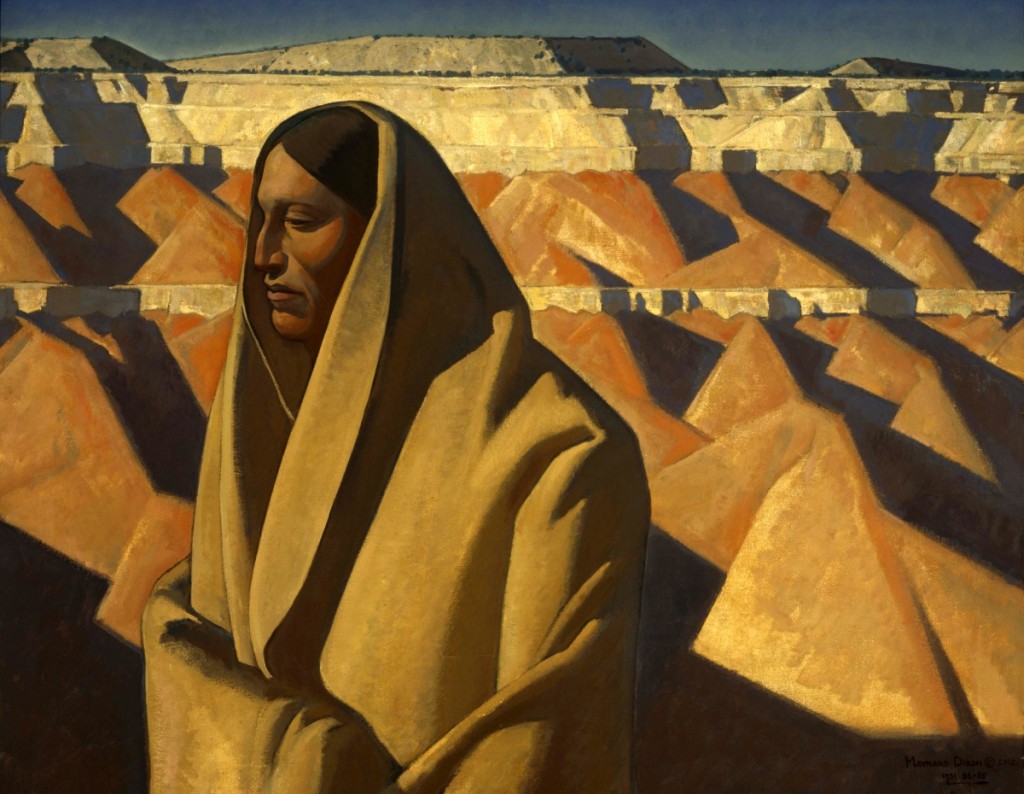 “Earth Knower,” 1934. Oil on canvas. Oakland Museum of California, gift of Dr Abilio Reis.