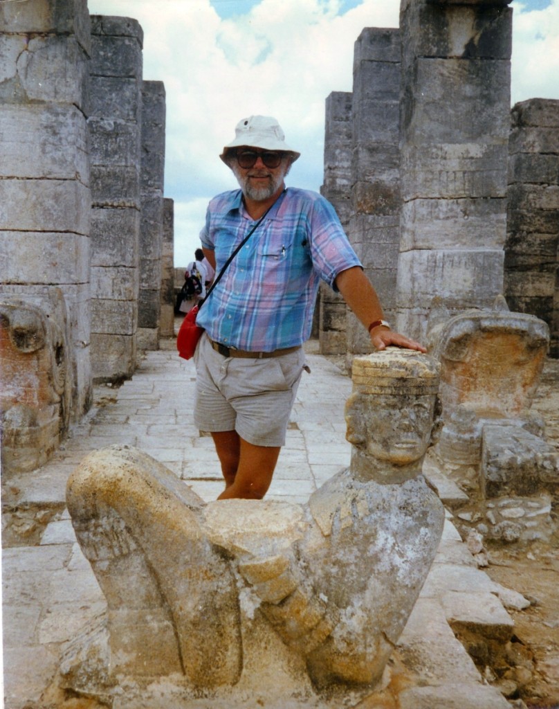 Lee was fascinated with the Mayans and audited several classes at Yale about their culture. He took a trip to Mexico to see the ruins with his oldest daughter, Jennifer.